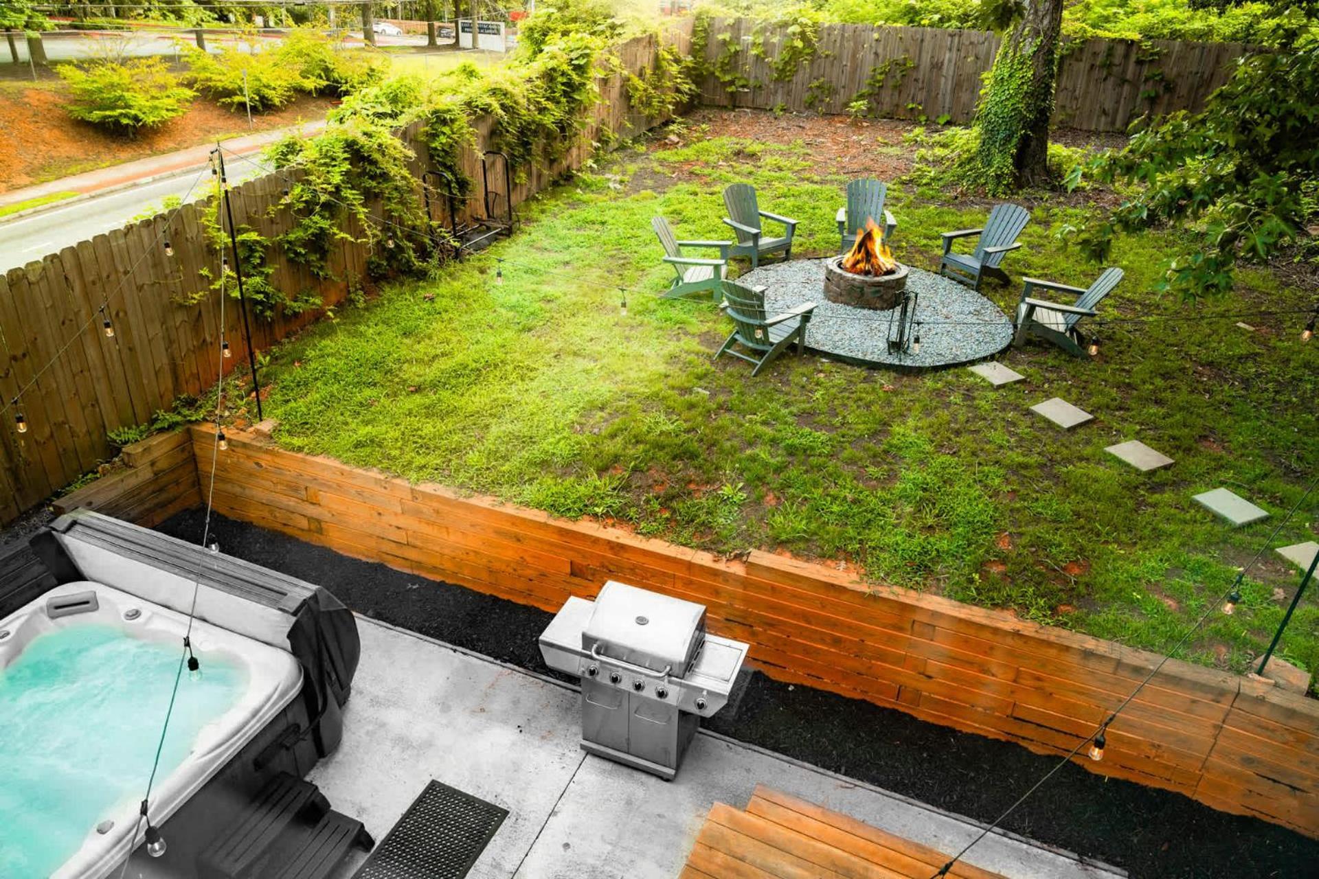 Large Modern Home Centrally Located With Hot Tub Atlanta Exterior foto